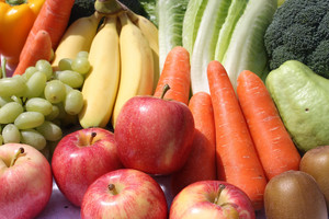 Symbolbild: Obst und Gemüse für Gesundes Essen im AKH.